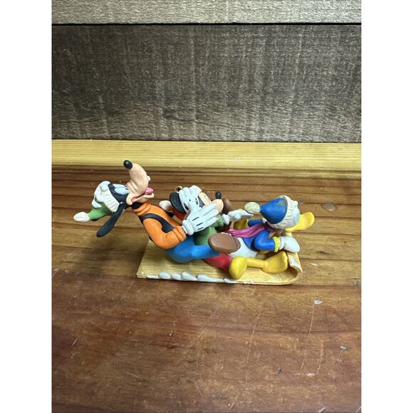 HALLMARK Look Out Below! Mickey Goofy Donald Keepsake Ornament - Picture 3 of 5